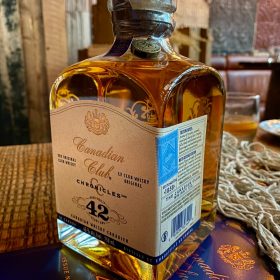 Canadian club chronicles 42 year old whiskey